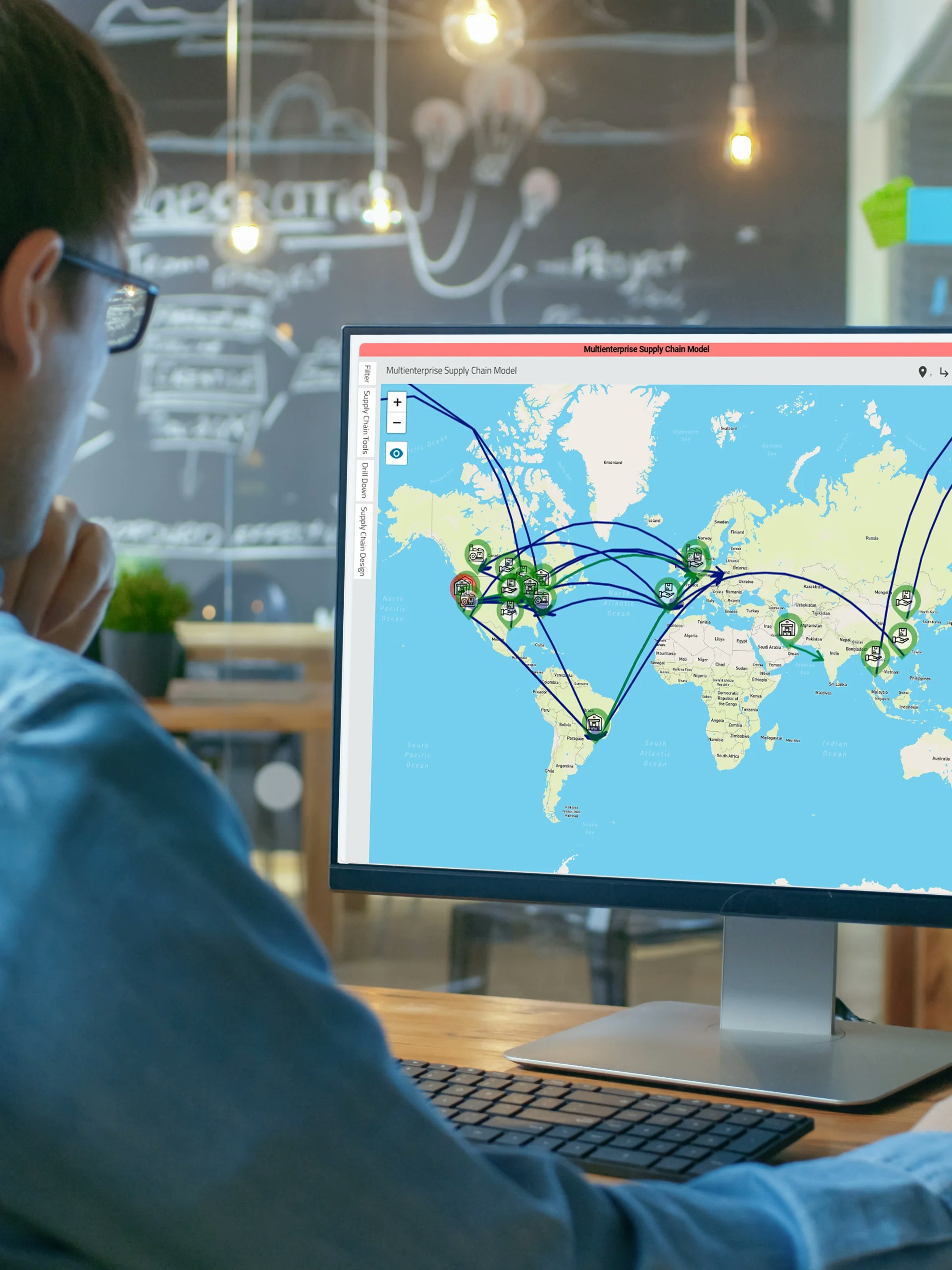 Supply chain management software